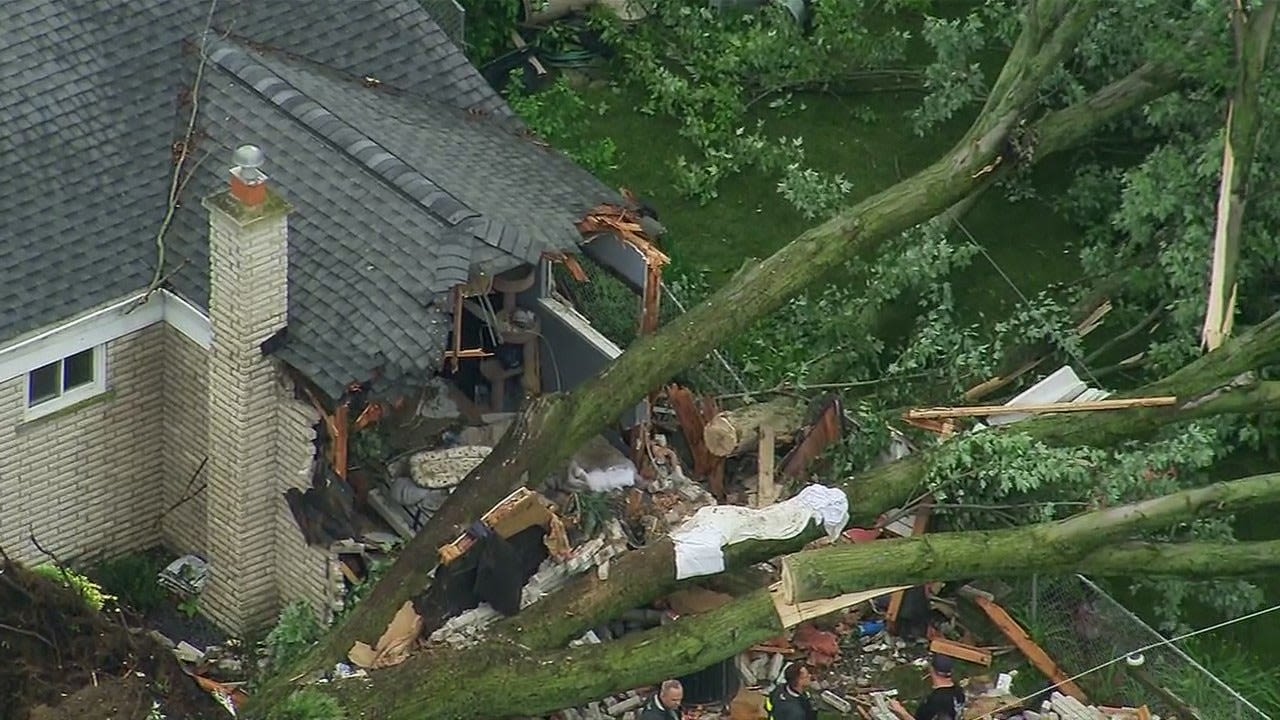 3-year-old killed, mother injured after tree falls on Livonia home from severe storm