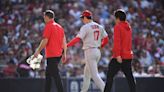 Shohei Ohtani, Anthony Rendon exit early after Mike Trout hits IL in nightmare day for Angels