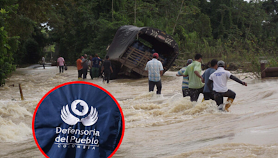 Defensoría alerta por lluvias que traerían desastres en medio del Fenómeno de La Niña