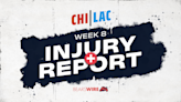 Bears Week 8 injury report: Justin Fields, Nate Davis ruled out vs. Chargers