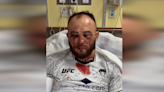 Photo: Mateusz Rebecki reveals horrifying facial damage from brutal UFC on ESPN 56 loss