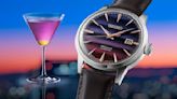 Limited edition Seiko Cocktail Time Star Bar models add a touch of pink