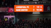 7-0. El Liverpool destroza al Manchester United