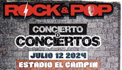 Llego el día, hoy concierto de Rock and Pop en el Compín