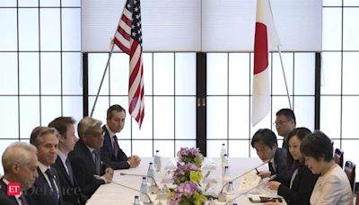 US-Japan security talks focus on bolstering military cooperation, underscores threat from China - The Economic Times