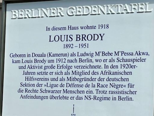 Allemagne: inauguration d'une plaque en l'honneur de l'acteur camerounais Louis Brody