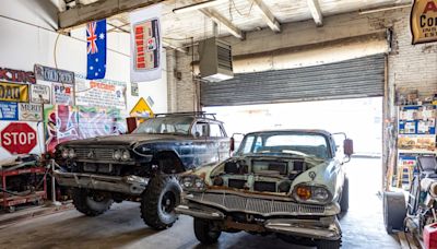 The No Kill Car Shelter in Philadelphia transforms clunkers into something out of a ‘Mad Max’ movie