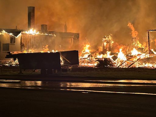 Fire destroys 123-year-old church in Greenwood, B.C.