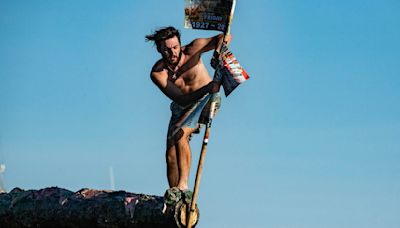 Gloucester greasy pole winner has been training his whole life