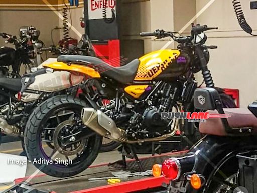 New Royal Enfield Guerrilla 450 Arrives At Dealer For Service Training