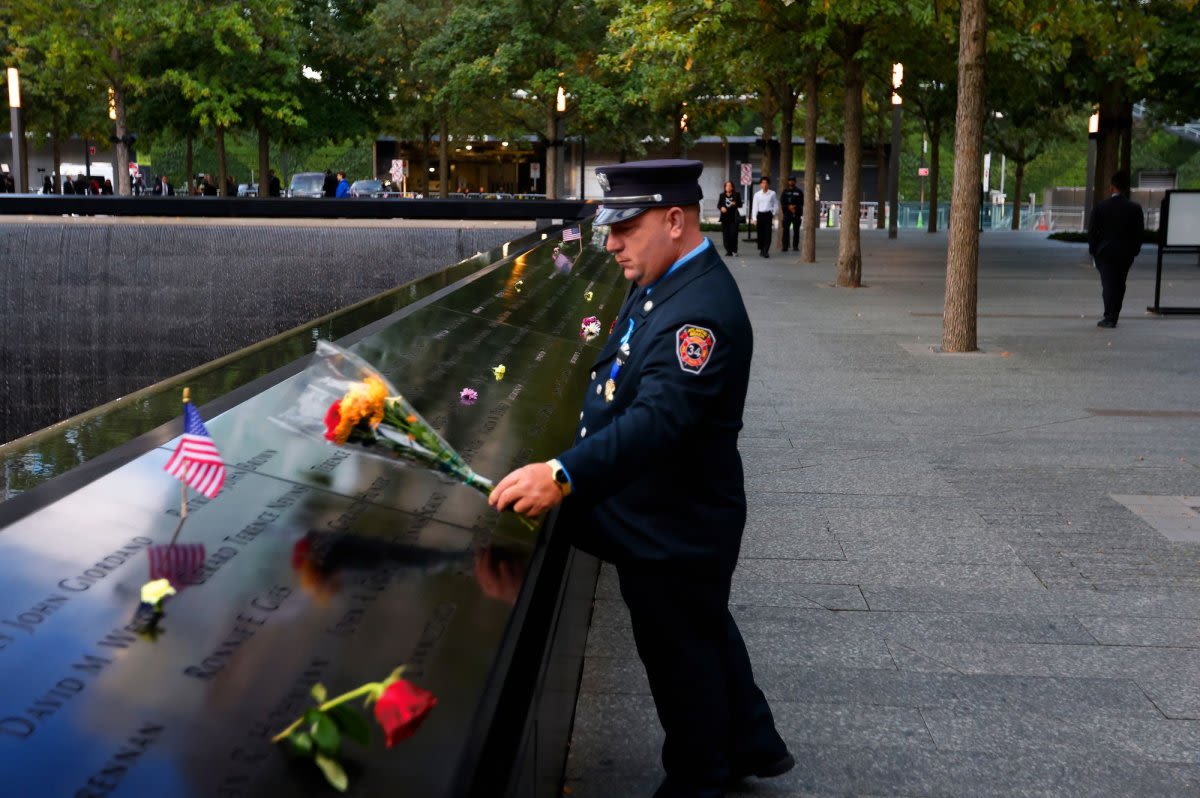 'In face of fear, we came together,' Biden reminds Americans at 9/11 ceremony in New York