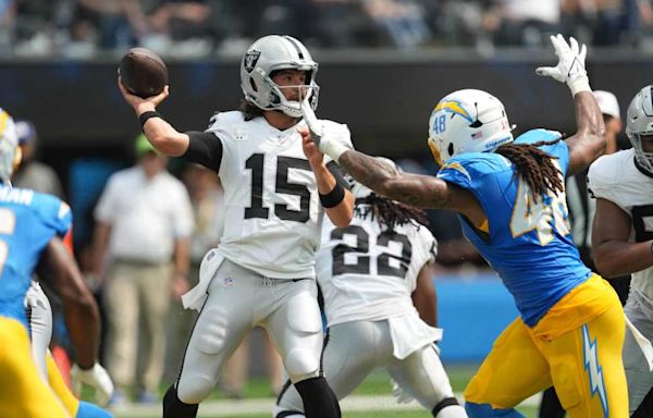 Las Vegas Raiders Drop Season Opener Against Los Angeles Chargers