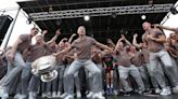 Armagh players arrive home to a heroes’ welcome at a packed Athletic Grounds