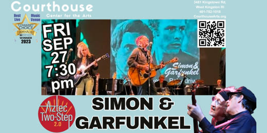 The Songs of Simon & Garfunkel feat. Aztec Two-Step 2.0 in Rhode Island at Courthouse Center for the Arts 2024