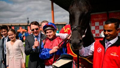 Aidan O’Brien’s Los Angeles claims Irish Derby glory in fine style at The Curragh