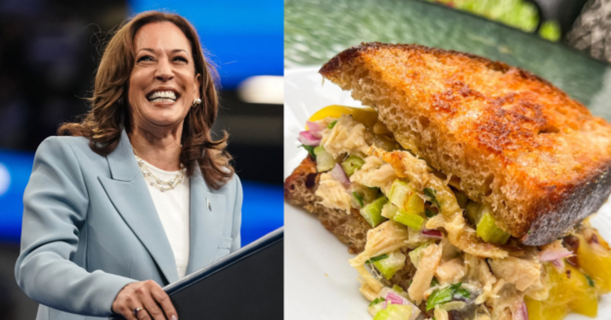 I Made Kamala Harris' Easy, Cheesy Tuna Melt and It's Changed My Summertime Lunch Routine