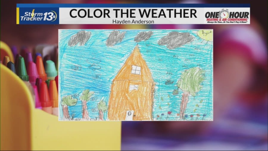 Color the Weather: Hayden Anderson