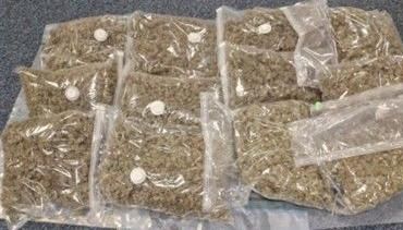 Man held after cannabis worth £50k found in M6 car