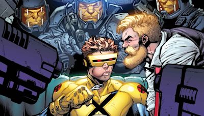 X-MEN: Marvel Comics Teases Cyclops vs. The U.S. Government In August's "From The Ashes" Titles