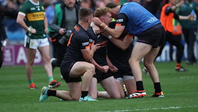 When is the All-Ireland final between Armagh v Galway and what TV channel is it on?