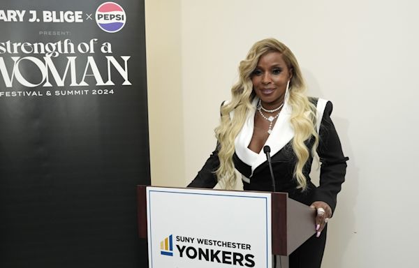 Mary J. Blige on Her Strength of a Woman Community Fund, Rock and Roll Hall of Fame Induction and Why Her Next Album...