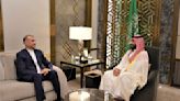 Iran's foreign minister visits Saudi Arabia's powerful crown prince as tensions between rivals ease