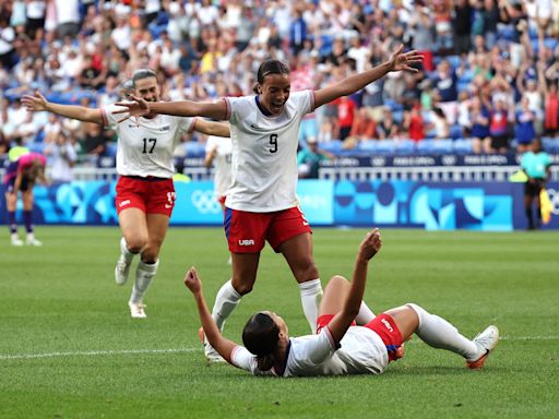 USWNT vs. Germany highlights: Sophia Smith’s goal sends USA to Olympic gold medal game