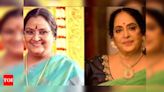 Senior actresses KR. Vijaya and Vadivukarasi to make a cameo appearance in ‘Siragadikka Aasai’ - Times of India