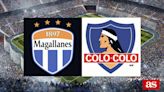 Magallanes vs Colo Colo: estadísticas previas y datos en directo | Copa Chile Easy 2024