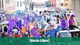 Abel Martínez concluye campaña electoral con caravana en el Gran Santo Domingo