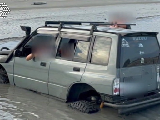 大雨釀溪水暴漲！渡溪翻車 父子1死1失蹤