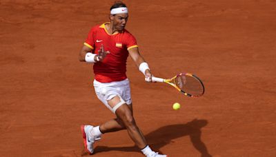 Rafael Nadal is pushed to a third set against Marton Fucscovics at the Paris Olympics