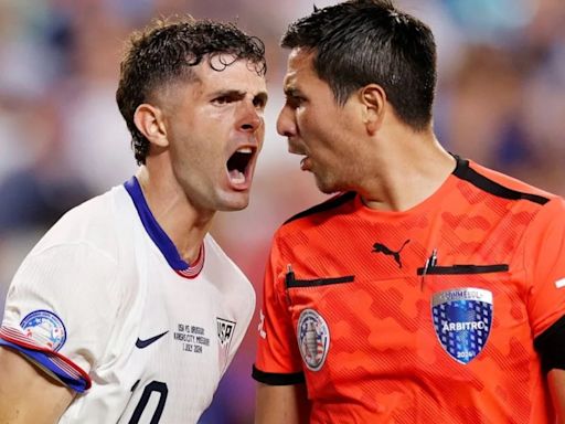 Christian Pulisic se lanza contra Kevin Ortega por su polémico arbitraje en Copa América 2024: “Vi cosas frente a mis ojos que no puedo creer”