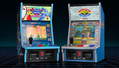 Evercade bartop arcade machine is inbound, comes in Mega Man and Street Fighter flavors