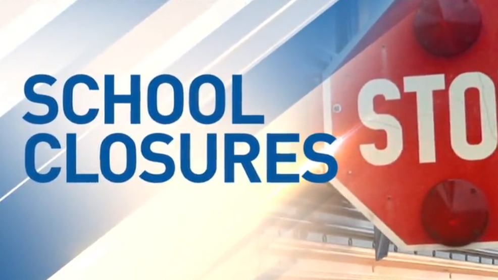 School closures and early releases due to weather and power outages