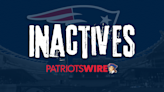 Patriots list seven inactives for Week 18 finale vs Bills