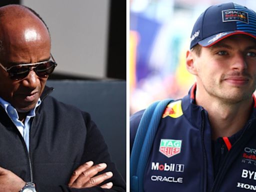 Verstappen spotted in class act with Lewis Hamilton’s father after British GP