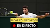 Alcaraz - Medvedev, en directo: semifinales de Wimbledon en vivo hoy