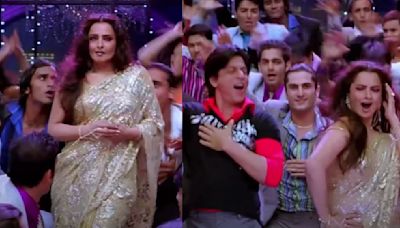 ‘Rekha rehearsed for three days for Om Shanti Om’s Deewangi Deewangi song,’ recalls Farah Khan: ‘We wondered what do we rehearse with her?’