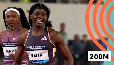 Diamond League Shanghai: GB's Daryll Neita beats Sha’carri Richardson in 200m