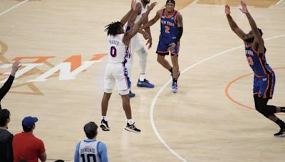 《 NBA 2023-24 季後賽》尼克與 76 人第五戰：與巨大身軀相符的步伐跟意志 - NBA - 籃球 | 運動視界 Sports Vision