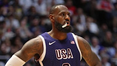 LeBron James, Anthony Davis highlights from USA-South Sudan exhibition game