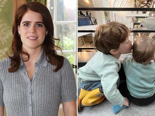 Princess Eugenie Shares New Photo of Sons on Ernest's 1st Birthday with a Cute Comment About His 'Enormous Smile'