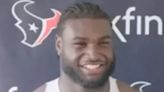 Texans star looks unrecognizable as he shows off transformation