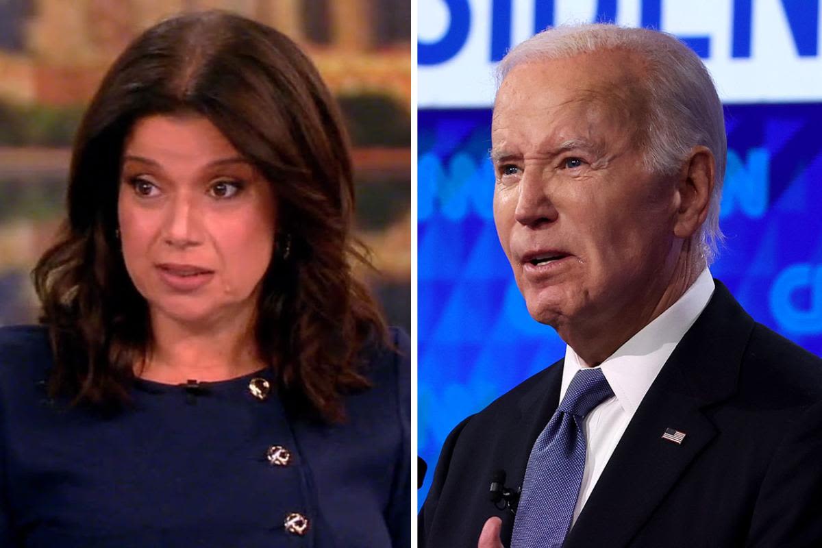 Ana Navarro compares Biden dropping out to a "champion athlete" retiring and walking "away into the sunset" on 'The View': "That made me sad"