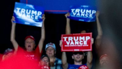 In Newtown, JD Vance makes the case for Trump, saying it would be good for PA