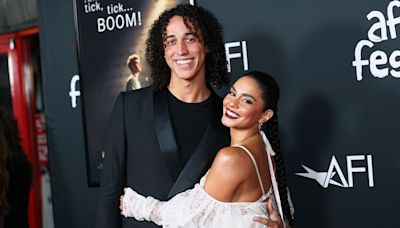 Pregnant Vanessa Hudgens Shares New Baby Bump Photo with Husband Cole Tucker, Quotes “Angels in the Outfield”