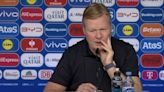 Dutch coach Ronald Koeman claims England were fortunate to win after his Netherlands side are defeated in Germany.