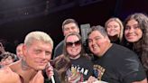 WWE’s Cody Rhodes greets Fresno resident who is blind during WrestleMania tour