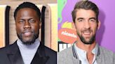 Kevin Hart Jokes He's 'Coming for' Michael Phelps' Gold Medals: 'Give Me a 2-Lap Head Start!'